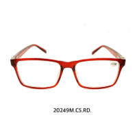 Miinusprillid plastik 2049.C5 punane